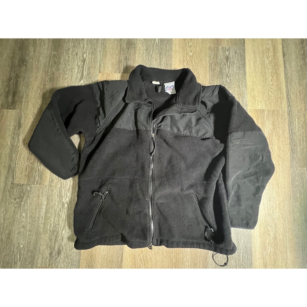 Peckham Fleece Jacket Mens XL Black Good ECWCS Gen II Level 3 Polartec Military